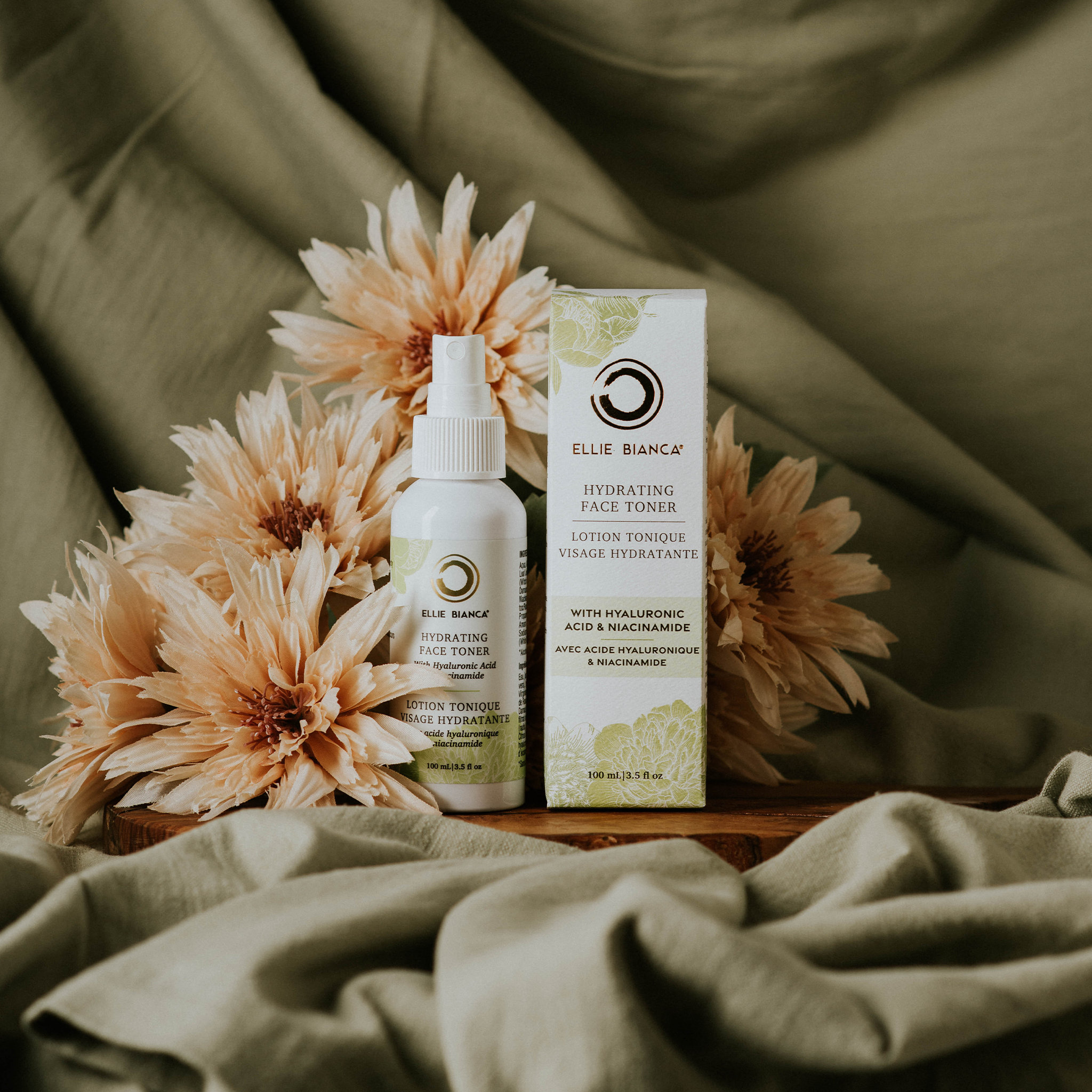 Hydrating Face Toner with Hyaluronic Acid and Niacinamide