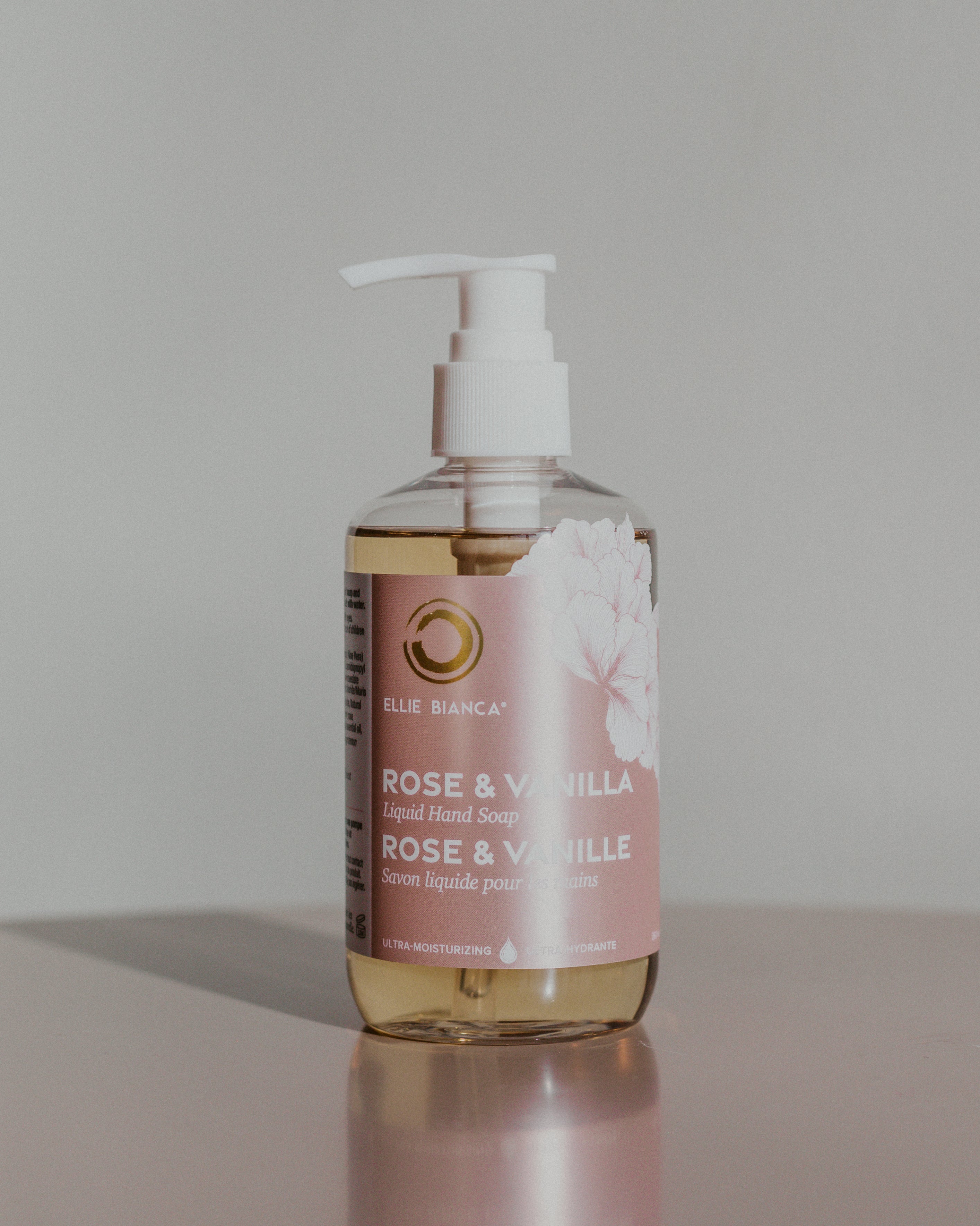 Rose Petal + Vanilla Liquid Hand Soap