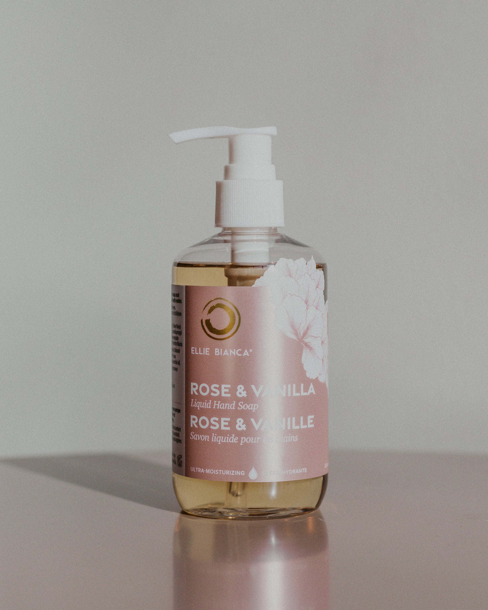 Rose Petal + Vanilla Liquid Hand Soap